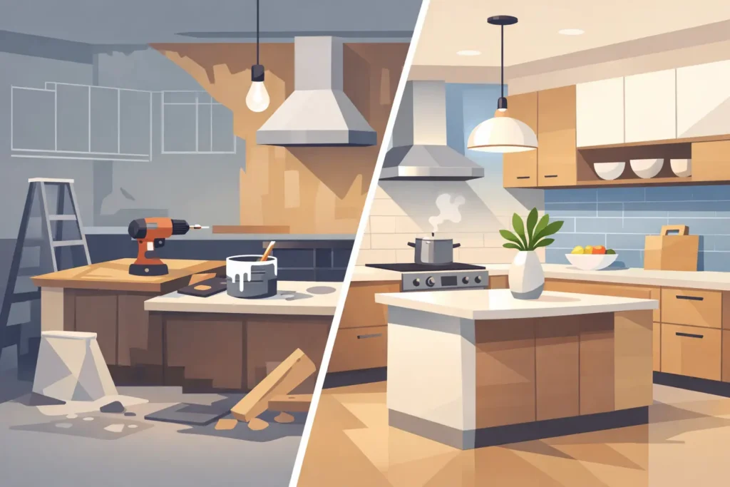 Kitchen Remodel vs Kitchen Refresh: Which Fits?