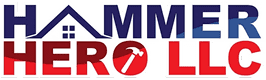 Hammer Hero LLC logo with hammer graphic.